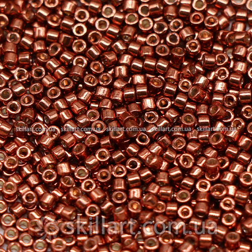 Бисер DB-1842 Miyuki Delica Beads 11/0 (металлик, медный)